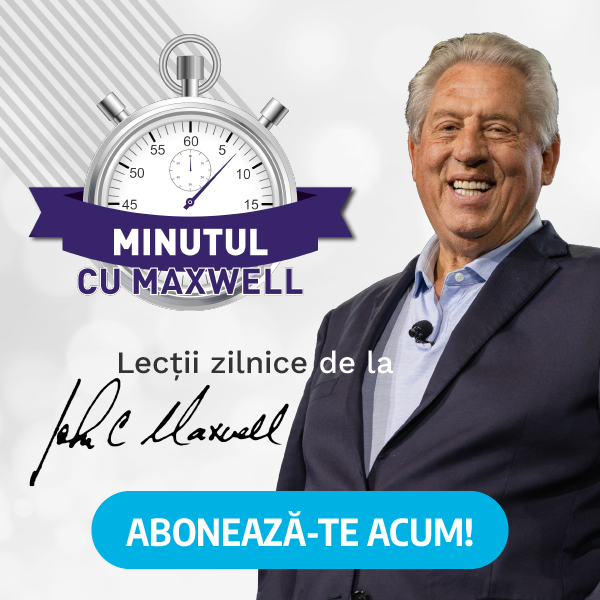 A Minute With Maxwell - JohnMaxwellTeam.ro